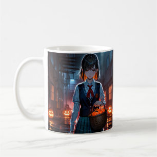 Zombie School Girl Mug – Anime Halloween Mug