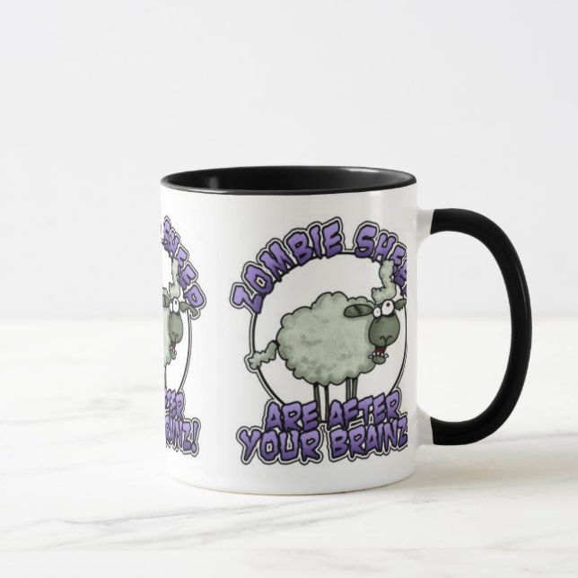 zombie sheep mug (Right)