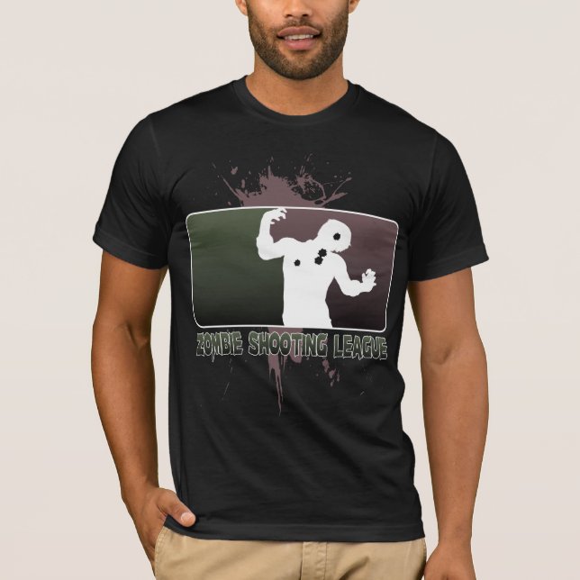Zombie Shooting League T-shirt (Front)