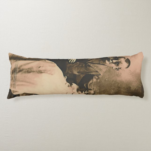 Zombie Siblings  Body Cushion (Front)