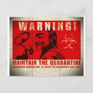 Zombie,sign Postcard