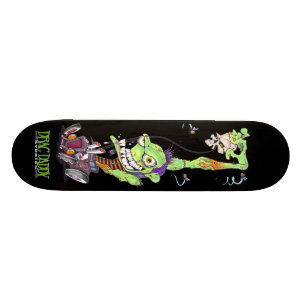Zombie Skateboard on Black