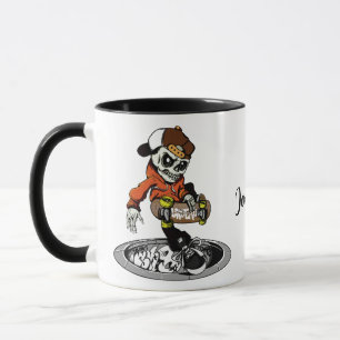 Zombie Skater custom name mugs