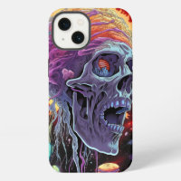 Zombie Skull Creature Sci-fi Horror Art