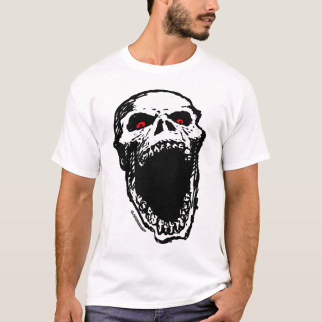 Zombie Skull T-shirt (Front)