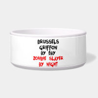 Zombie Slayer Brussels Griffon Dog