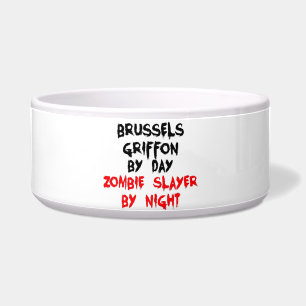 Zombie Slayer Brussels Griffon Dog