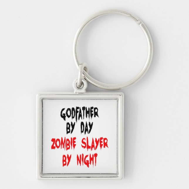 Zombie Slayer Godfather Key Ring (Front)