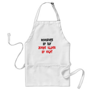 Zombie Slayer Housewife Standard Apron