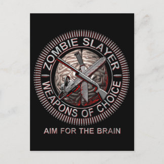 Zombie Slayer Postcards