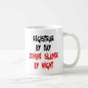 Zombie Slayer Registrar Coffee Mug