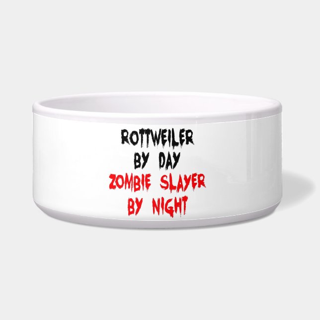 Zombie Slayer Rottweiler Dog (Front)