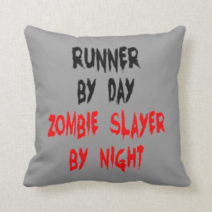 Zombie Slayer Runner Cushion