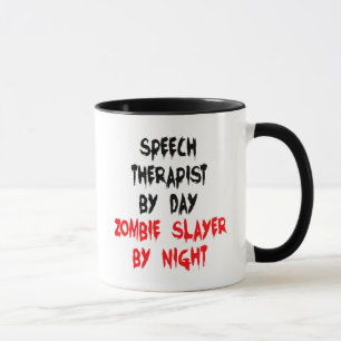 Zombie Slayer Speech Therapist Mug