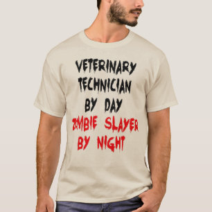 Zombie Slayer Veterinary technician T-Shirt
