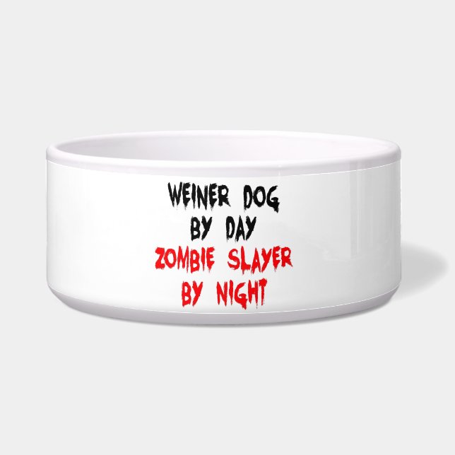 Zombie Slayer Weiner Dog (Front)