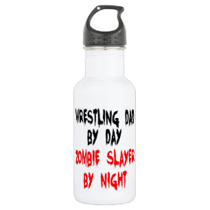 Zombie Slayer Wrestling Dad 532 Ml Water Bottle