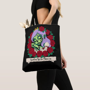 Zombie Sleeping Beauty Tote Bag