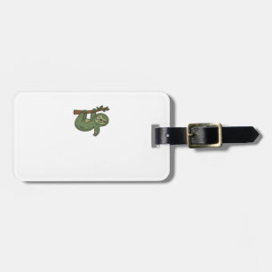 Zombie Sloth Classic T-Shirt Luggage Tag