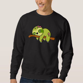 Zombie Sloth Halloween Animal Cute Monster Graphic Sweatshirt