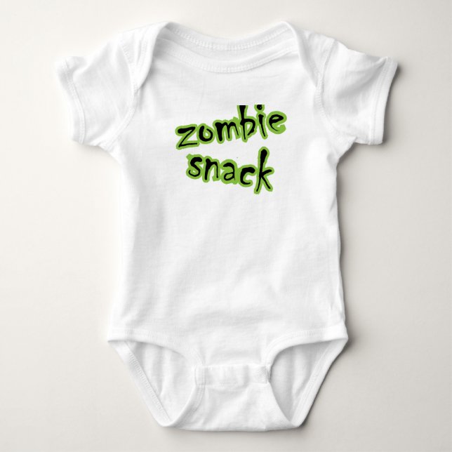 zombie_snack baby bodysuit (Front)