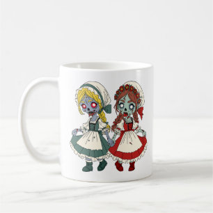 Zombie Snow-White and Rose-Red Coffee Mug