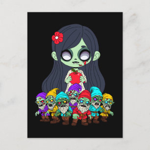 Zombie Snow White Postcard