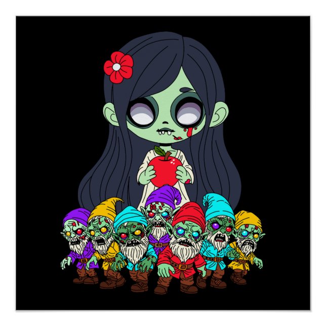 Zombie Snow White Poster (Front)