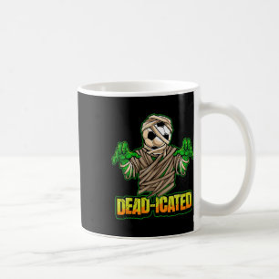 Zombie Soccer Player Scary Soccer Halloween Coffee Mug