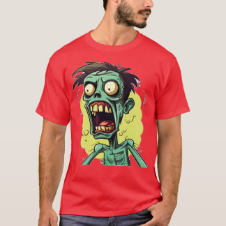 Zombie Spooky Halloween Horror Goth Zombies 1 T-Shirt