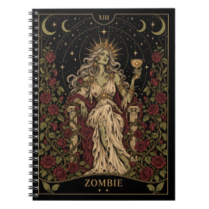 Zombie, Starlit Tarot Art Notebook