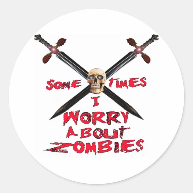 Zombie Stickers (Front)