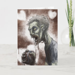 Zombie Sweetheart Card