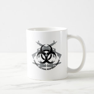 Zombie tactical response squad coffee mug