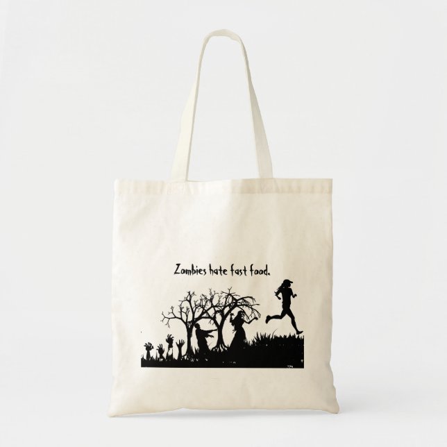 Zombie Tote Bag (Front)