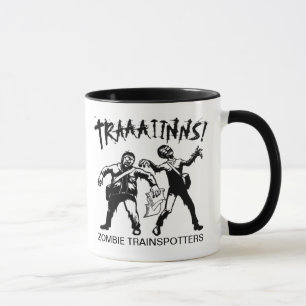 Zombie Trainspotters Mug