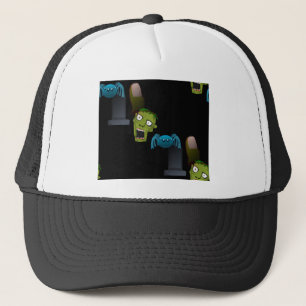 zombie trucker hat