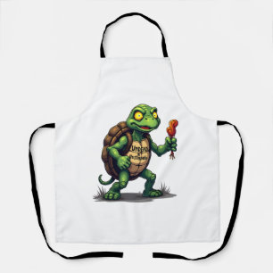 Zombie Turtle Apron