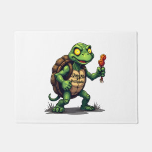 Zombie Turtle Doormat