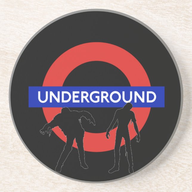 Zombie Underground Coasters (Front)