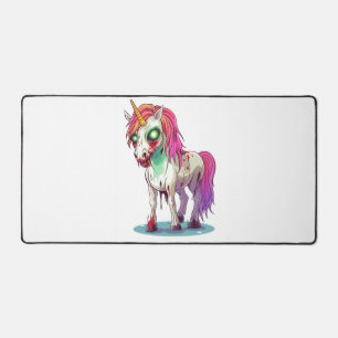 Zombie Unicorn Desk Mat