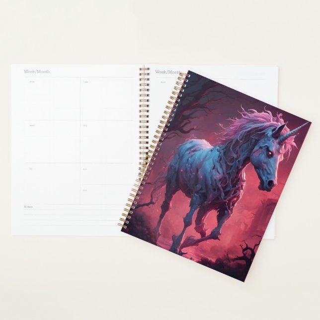 Zombie Unicorn  Planner (Display)