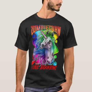 Zombie Unicorn  Zombiecorn Goth Gifts For Teens &  T-Shirt