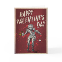 Zombie Valentine's Day Humour