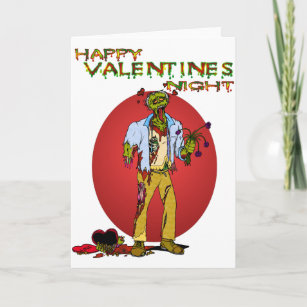 Zombie Valentines Holiday Card
