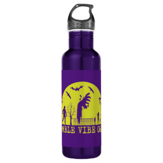 Zombie Vibes Only 710 Ml Water Bottle