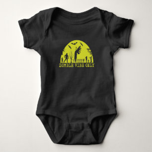 Zombie Vibes Only Baby Bodysuit