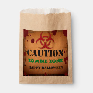 Zombie Virus Halloween Party Favour Bags
