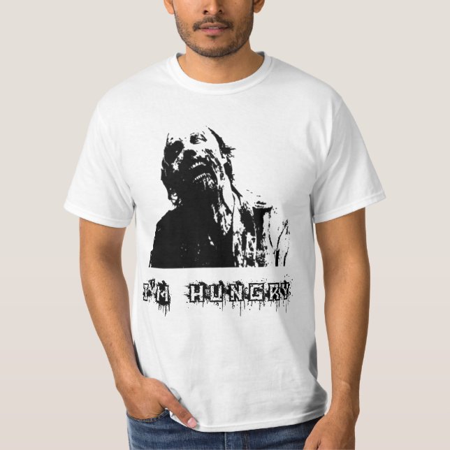 Zombie, Walking Dead, I'm Hungry T-Shirt (Front)