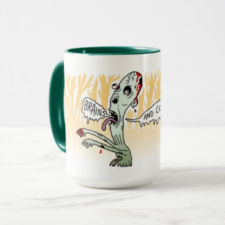 Zombie wants coffee mug